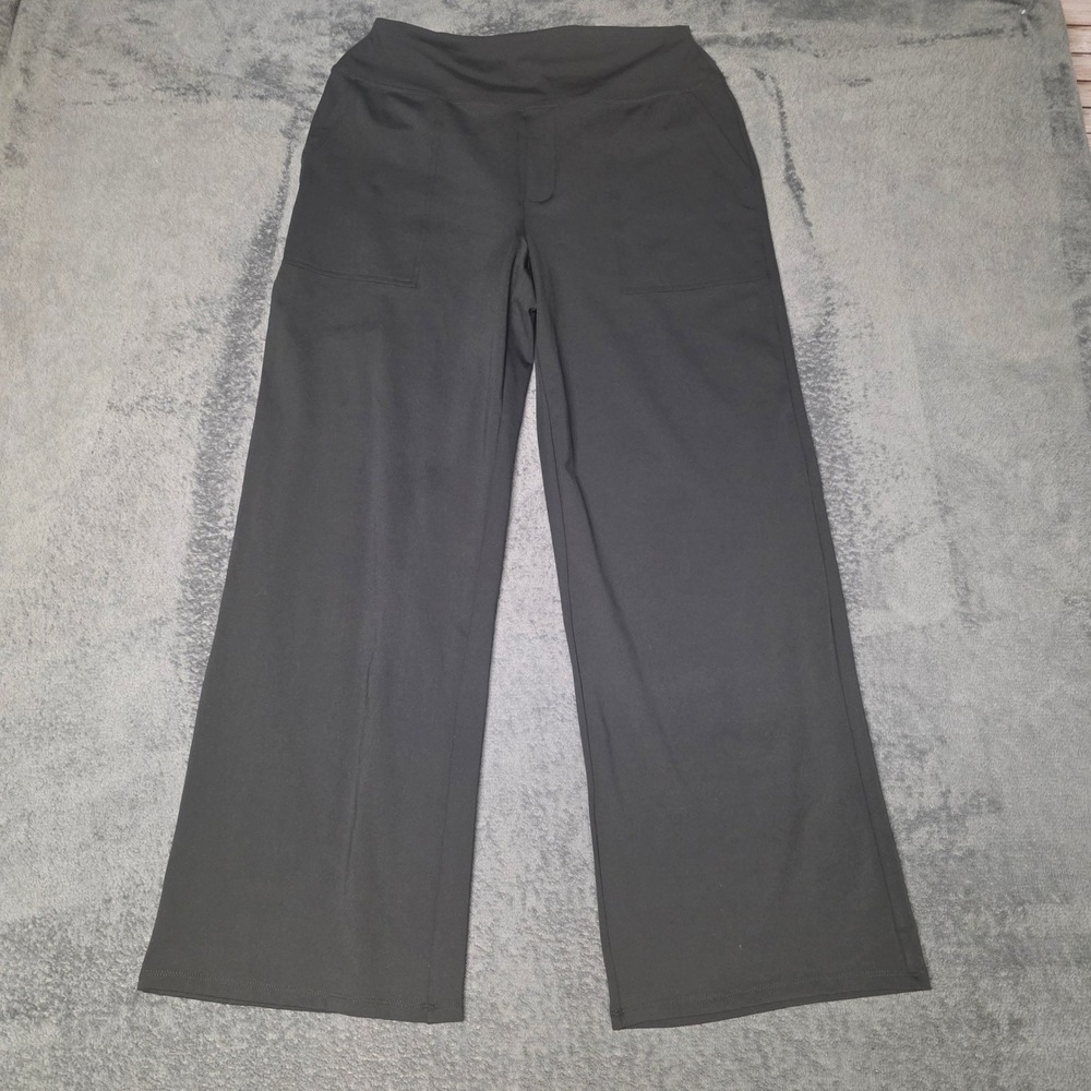 G4Free Wide Leg Pants Womens XL Black Wide Leg Yoga Dress NWT